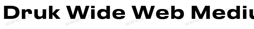 Druk Wide Web Medium字体转换 Druk Wide Web Medium字体转换